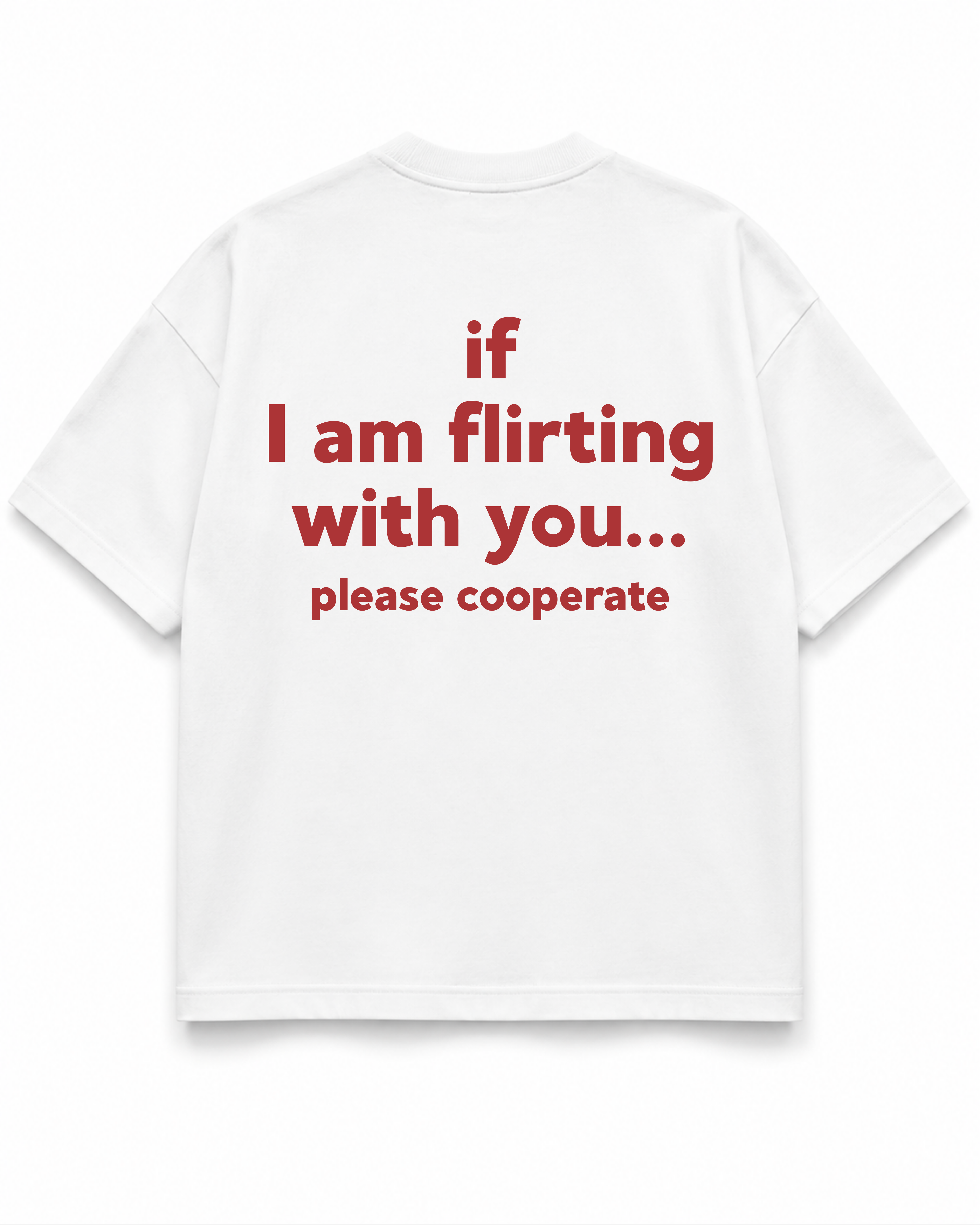If I Am Flirting With You... Please Cooperate