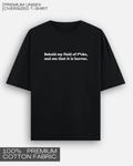 Barren Field - Premium Unisex Oversized T-Shirt