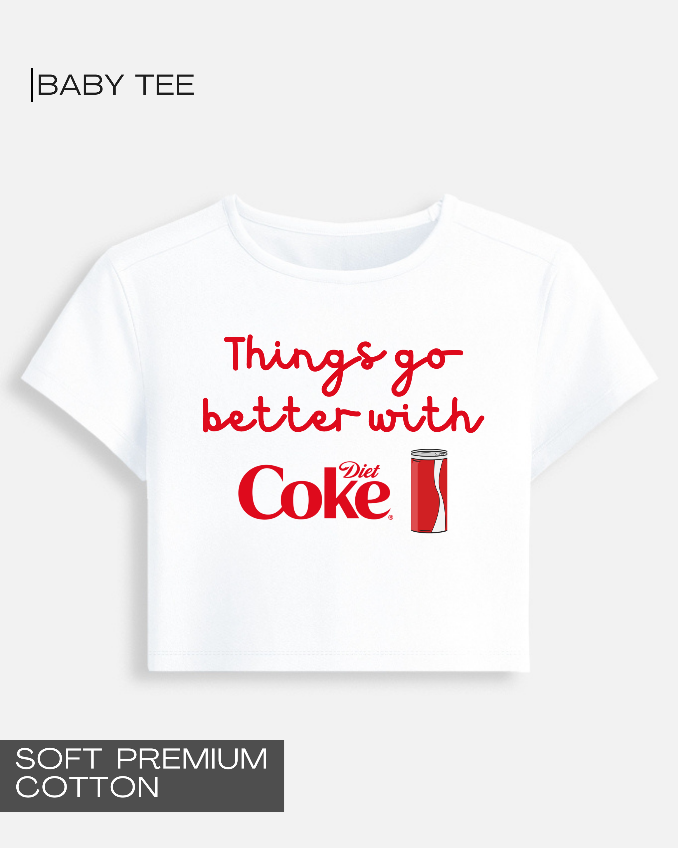 Diet Coke - Premium Cotton Baby Tee