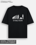 Evolution - Premium Unisex Oversized T-Shirt