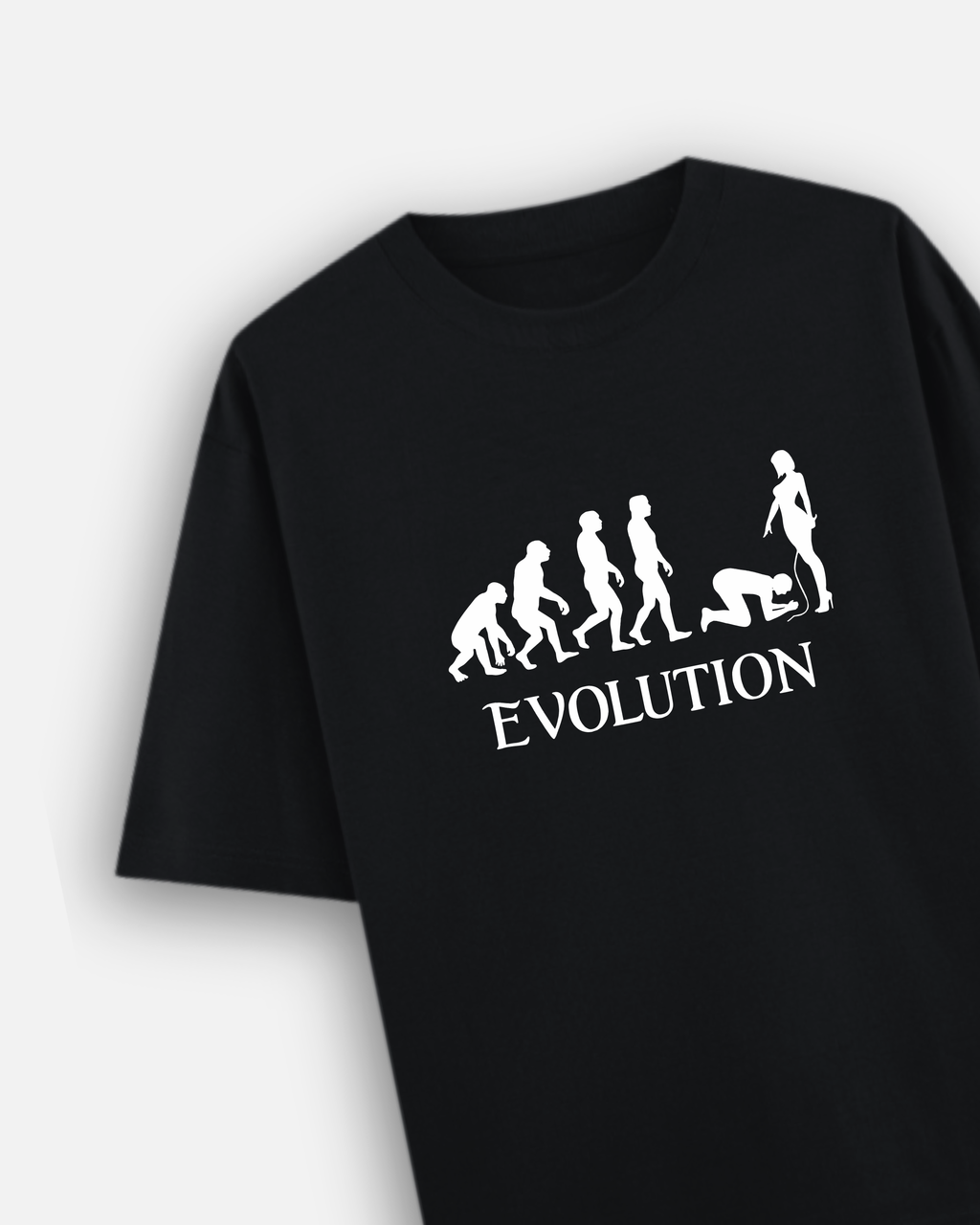 Evolution - Premium Unisex Oversized T-Shirt