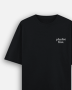Send Me Your Playlist - Premium Unisex Oversized T-Shirt