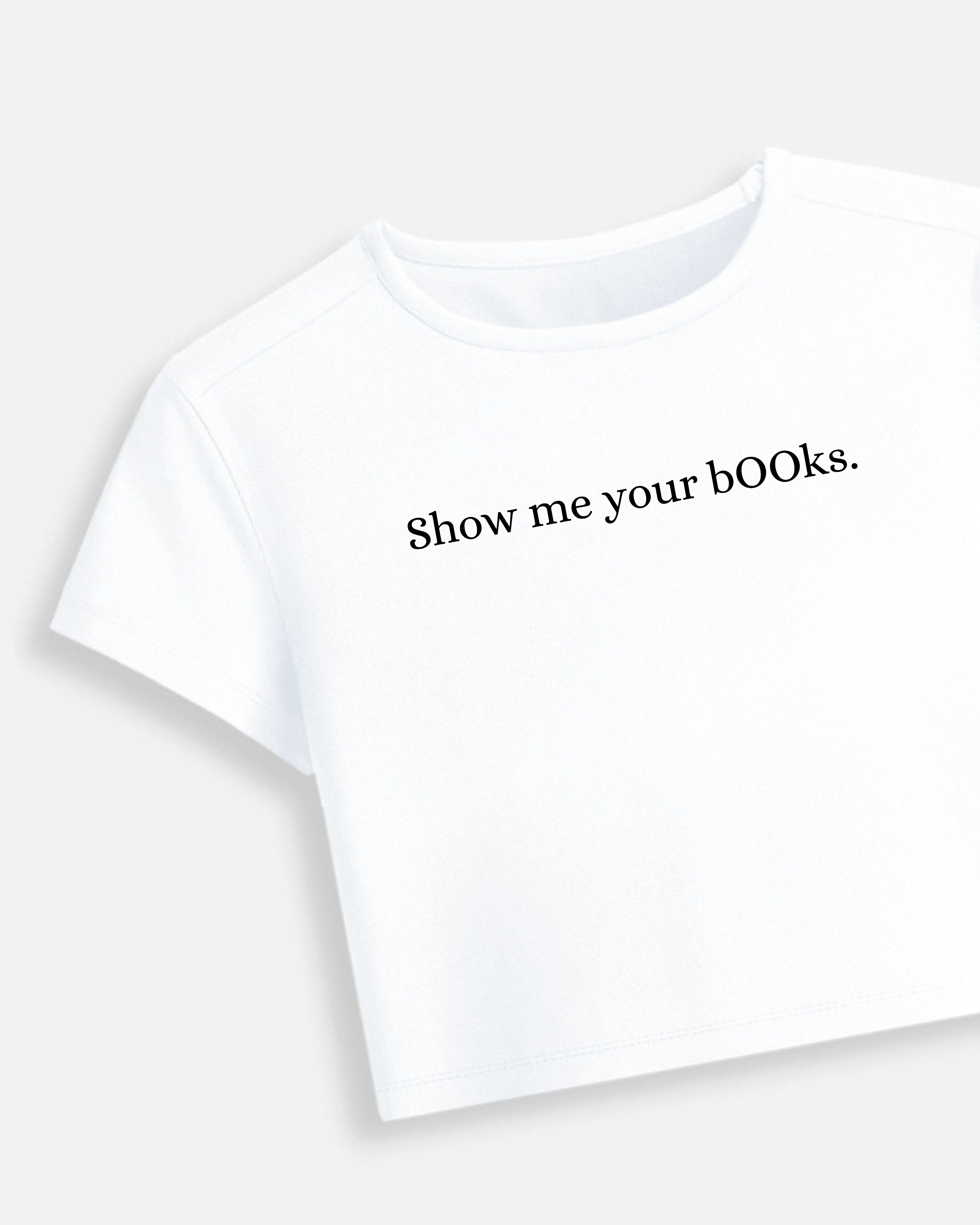 Show me your bOOks - Premium Cotton Baby Tee