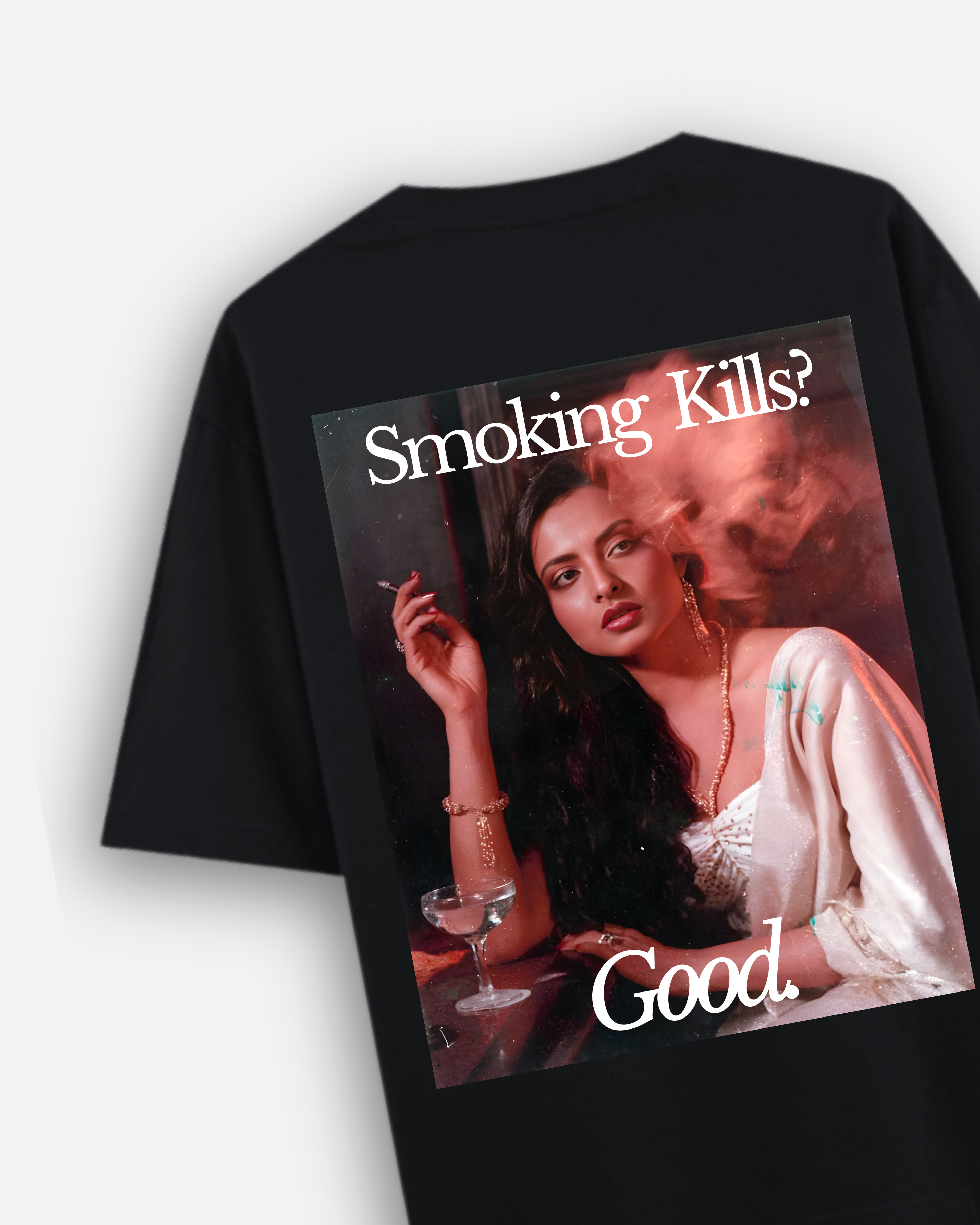 Smoking Kills - Premium Unisex Oversized T-Shirt